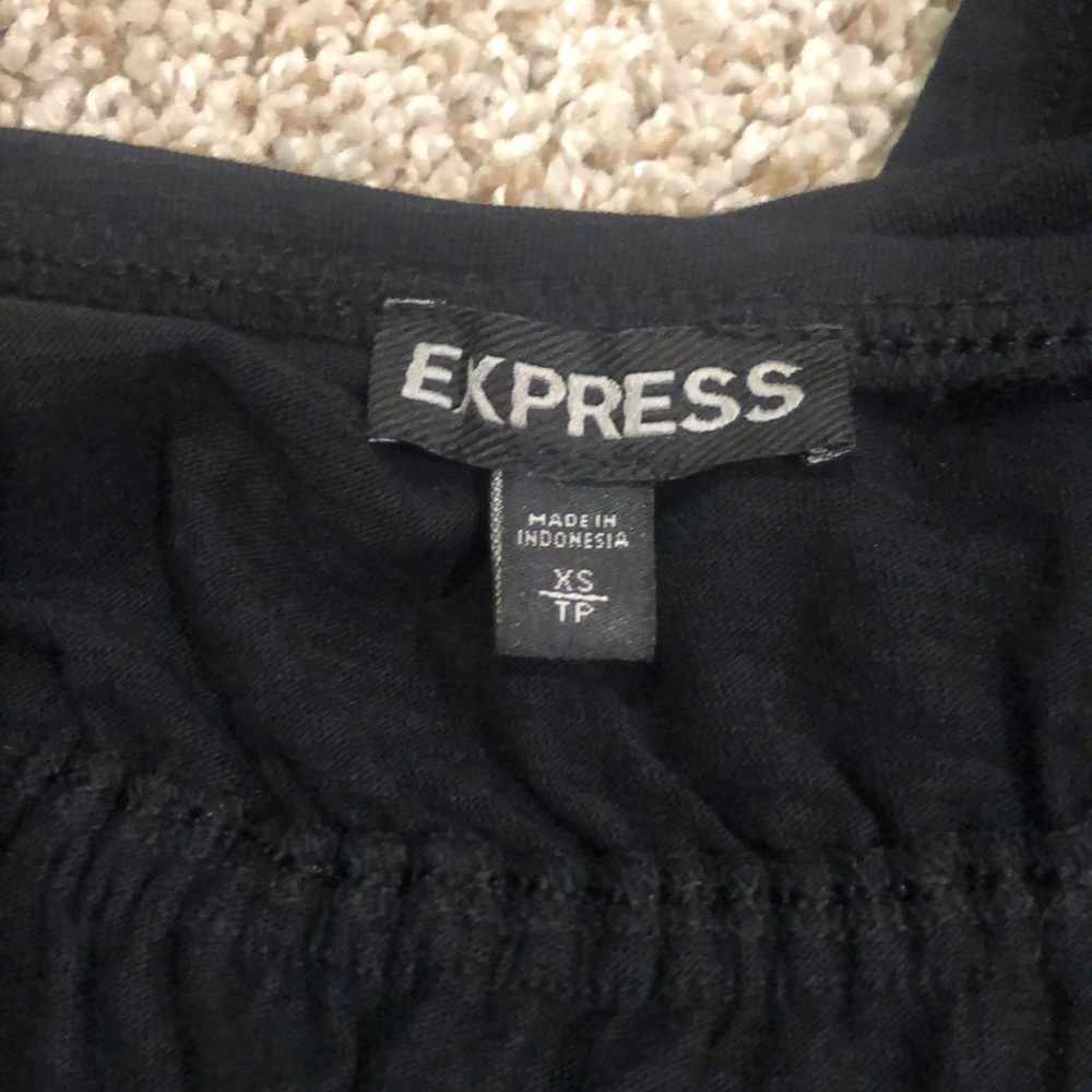 EXPRESS Black Halter Dress - Picture 3 of 4